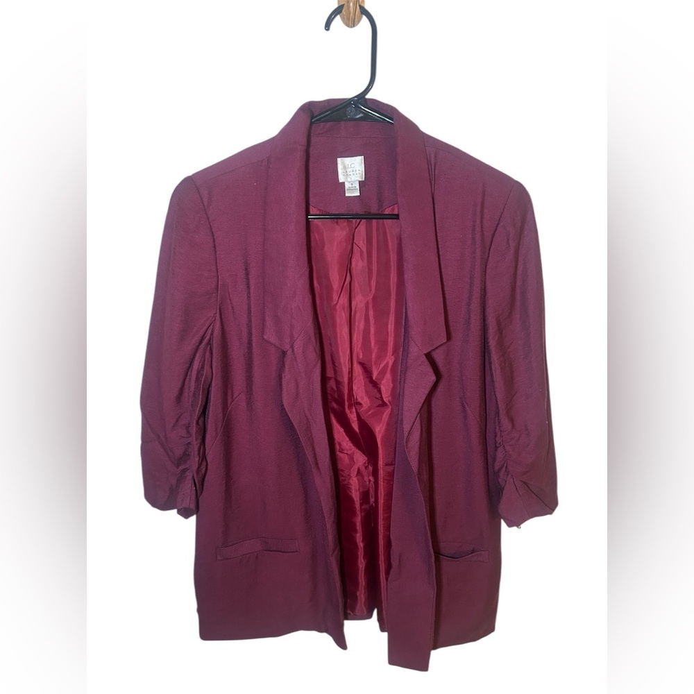 Maroon Women's Blazer
